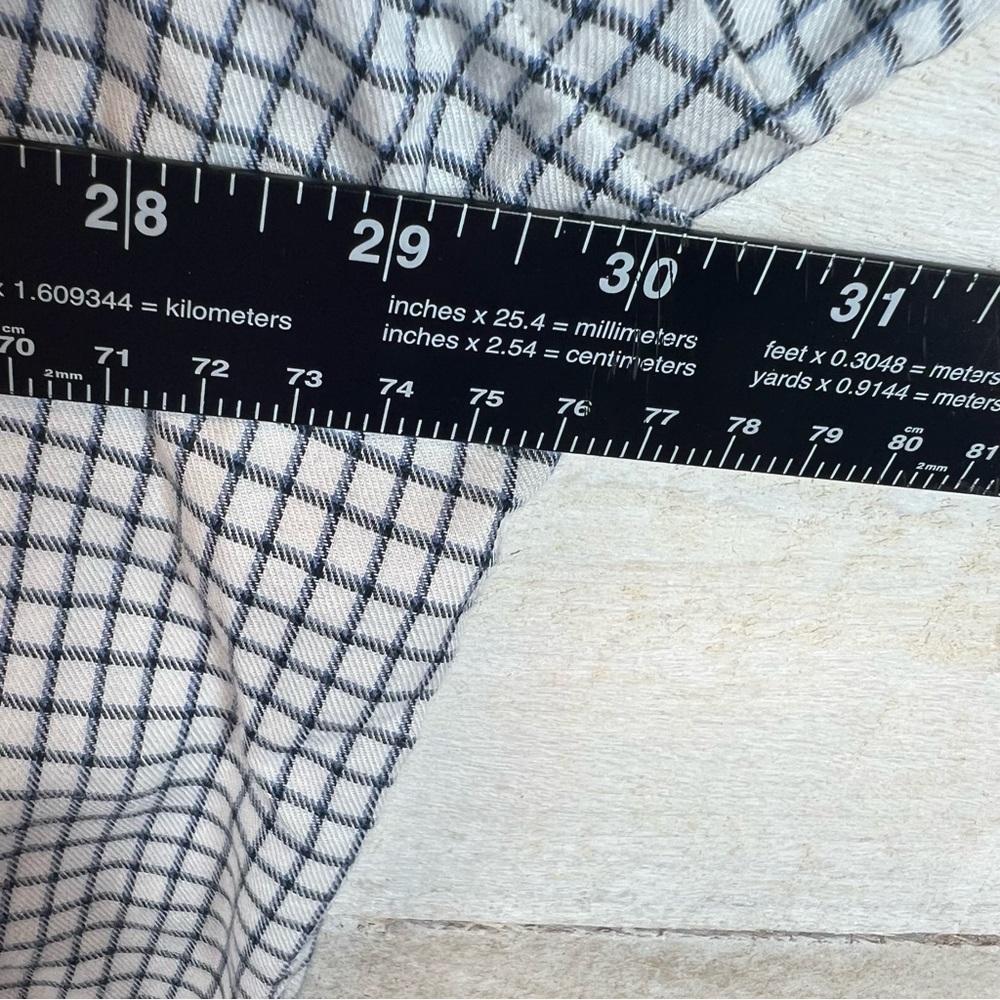 Ralph Lauren Blaire Button Down Shirt Men XXL Gray White Check Long Sleeve Logo - Picture 10 of 10